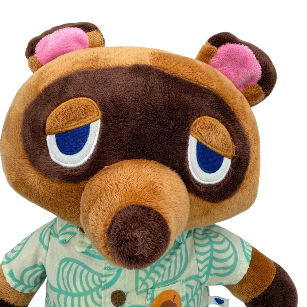 Build-A-Bear Animal Crossing Tom Nook Plush w/ Leaf‎ Shirt & Shorts 13